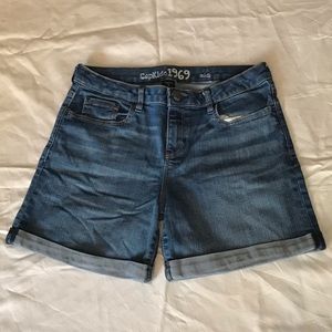 Gap Kids Midi Jean Shorts